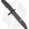 Extrema Ratio Fulcrum Bayonet MIL Fixed Blade Knife (7" Black Serr)