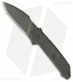 Extrema Ratio MF1 Black Liner Lock Knife Black Aluminum (3.5" Black)