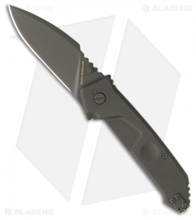 Extrema Ratio MF1 Black Liner Lock Knife Black Aluminum (3.5" Black) 1 Extrema Ratio MF1 Black Liner Lock Knife Black Aluminum (3.5" Black)