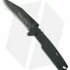 Extrema Ratio M.P.C. Lock Back Knife Black Aluminum (4.5" Black Serr)
