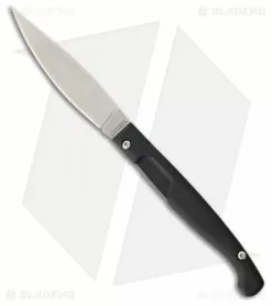 Extrema Ratio Resolza S Liner Lock Knife Black Aluminum (3" Stonewash)