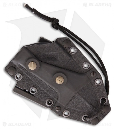 Extrema Ratio S.E.R.E 1 Fixed Blade Knife (5.875" Black Serr) 2 Extrema Ratio S.E.R.E 1 Fixed Blade Knife (5.875" Black Serr) - Image 2