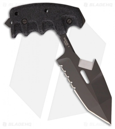 Extrema Ratio S.E.R.E 1 Fixed Blade Knife (5.875" Black Serr) 1 Extrema Ratio S.E.R.E 1 Fixed Blade Knife (5.875" Black Serr)