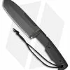 Extrema Ratio Selvan Fixed Blade Knife Black Polymer + OD Sheath (6.25" Black)
