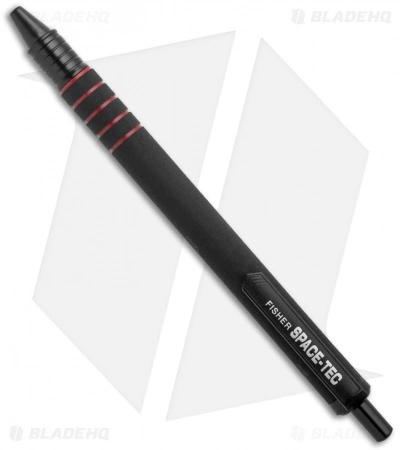 Fisher Space Pen Space-Tec Black/Red Rubber Coat (Medium Point) 1 Fisher Space Pen Space-Tec Black/Red Rubber Coat (Medium Point)