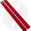 Flytanium V1.5 Channel Aluminum Handles For Kershaw Lucha Balisong - Red