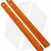 Flytanium V1.5 Channel Aluminum Handles For Kershaw Lucha Balisong - Orange