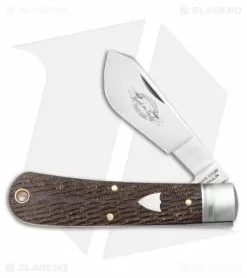 Great Eastern Cutlery GEC #74 Tidioute Cutlery Cotton Sampler Pocket Knife 3" OD Green Micarta 749123