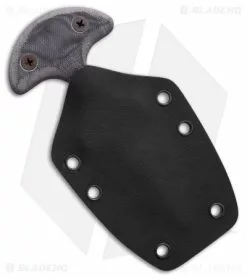 GTI Push Dagger Knife Gray Micarta (2.6" Black) 6 GTI Push Dagger Knife Gray Micarta (2.6" Black) -Outlet Kitchen Knives Store GTI Push Dagger Gray Micarta Black BHQ 158120 jr sheath