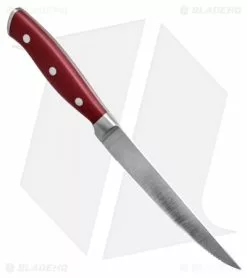 Zwilling J.A. Henckels Henckels Forged Accent 4-Piece Steak Knife Set Red Polymer 7 Zwilling J.A. Henckels Henckels Forged Accent 4-Piece Steak Knife Set Red Polymer -Outlet Kitchen Knives Store Henckels Forged Accent 4 pc Red Steak Set BHQ 134433 td side