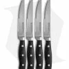 Zwilling J.A. Henckels Henckels Forged Accent 4-Piece Steak Knife Set Black Polymer