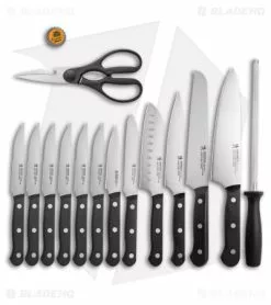 Henckels Solution 15-Piece Kitchen Knife Block Set -Outlet Kitchen Knives Store Henckels Solution 15pc Block Set BHQ 134431 td size