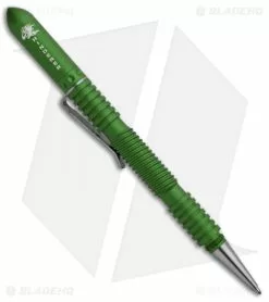 Hinderer Knives Aluminum Spiral Extreme Duty Modular Pen (Matte Emerald Green)