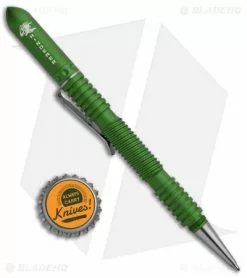 Hinderer Knives Aluminum Spiral Extreme Duty Modular Pen (Matte Emerald Green) -Outlet Kitchen Knives Store Hinderer Knives Aluminum Extreme Duty Modular Pen Spiral Matte Emrald Green BHQ 96962 jr bottlecap