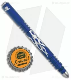 Hinderer Knives Aluminum Investigator Pen Flames (Matte Blue) 7 Hinderer Knives Aluminum Investigator Pen Flames (Matte Blue) -Outlet Kitchen Knives Store Hinderer Knives Aluminum Investigator Pen Flames SW Matte Blue BHQ 136381 jr bottlecap