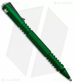 Hinderer Knives Aluminum Investigator Pen (Matte Emerald Green)