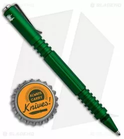 Hinderer Knives Aluminum Investigator Pen (Matte Emerald Green) -Outlet Kitchen Knives Store Hinderer Knives Aluminum Investigator Pen Matte Emrald Green BHQ 96959 jr bottlecap