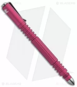 Hinderer Knives Investigator Pen Matte Pink Aluminum