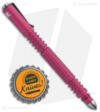 Hinderer Knives Investigator Pen Matte Pink Aluminum 3 Hinderer Knives Investigator Pen Matte Pink Aluminum - Image 3
