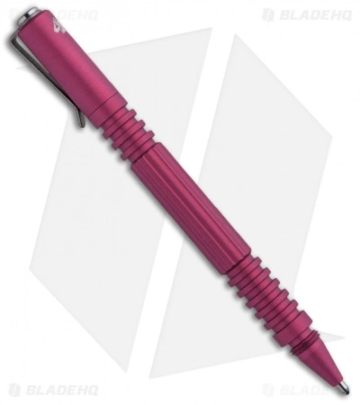 Hinderer Knives Investigator Pen Matte Pink Aluminum 2 Hinderer Knives Investigator Pen Matte Pink Aluminum - Image 2