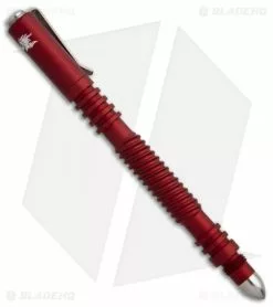Hinderer Knives Aluminum Spiral Investigator Pen (Matte Red)