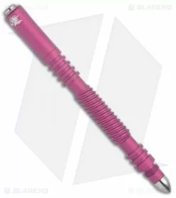Hinderer Knives Aluminum Spiral Investigator Pen (Matte Pink)
