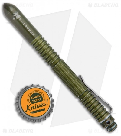 Hinderer Knives Aluminum Extreme Duty Modular Pen (Battle OD Green) 4 Hinderer Knives Aluminum Extreme Duty Modular Pen (Battle OD Green) - Image 4
