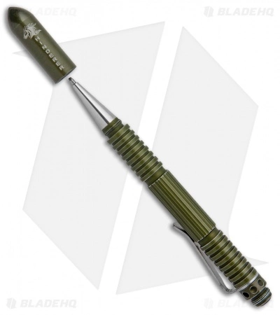 Hinderer Knives Aluminum Extreme Duty Modular Pen (Battle OD Green) 2 Hinderer Knives Aluminum Extreme Duty Modular Pen (Battle OD Green) - Image 2
