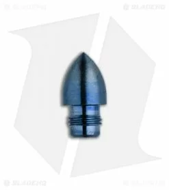 Hinderer Knives Investigator Pen Attachment Bullet End TI Blue
