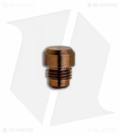 Hinderer Knives Investigator Pen Attachment Flat End - TI Bronze