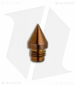 Hinderer Knives Investigator Pen Attachment Warhead End - Ti Bronze