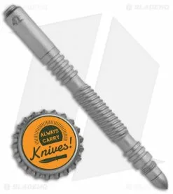 Hinderer Knives Stainless Steel Spiral Investigator Pen Working Finish -Outlet Kitchen Knives Store Hinderer Knives SS Spiral Investigator Pen Working Finish BHQ 112647 jr bottlecap