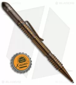 Hinderer Knives Titanium Extreme Duty Modular Spiral Pen (Bronze) -Outlet Kitchen Knives Store Hinderer Knives Ti Extreme Duty Modular Spiral Pen Bronze BHQ 96322 jr bottlecap