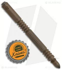 Hinderer Knives Titanium Investigator Pen (Battle Bronze) -Outlet Kitchen Knives Store Hinderer Knives Ti Investigator Pen Battle Bronze BHQ 114151 jr bottlecap