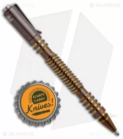 Hinderer Knives Spiral Investigator Pen Ti (Bronze) 5 Hinderer Knives Spiral Investigator Pen Ti (Bronze) -Outlet Kitchen Knives Store Hinderer Knives Ti Spiral Investigator Pen Bronze BHQ 96321 jr bottlecap