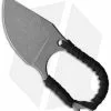 Jake Hoback Knives Jake Hoback Jeremiah Johnson Fixed Blade Knife Black Cord Wrap (2" Stonewash)
