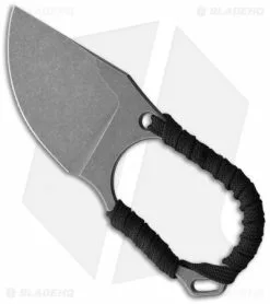 Jake Hoback Knives Jake Hoback Jeremiah Johnson Fixed Blade Knife Black Cord Wrap (2" Stonewash)
