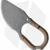 Jake Hoback Knives Jake Hoback Jeremiah Johnson Fixed Blade Knife Brown Cord Wrap (2" Stonewash)