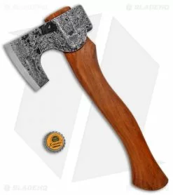 Hoffman Blacksmithing 12" Bearded Hatchet Axe W/ Ash Handle - Natural Finish -Outlet Kitchen Knives Store Hoffman Blacksmithing 12in Bearded Hatchet Axe Ash Handle Natural Finish BHQ 51260 jr bottlecap