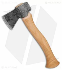 Hoffman Blacksmithing 12" Flamed Maple Axe - Black Finish