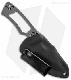 J2 Knives J-2 Knives Titanium Spear Point Fixed Blade Knife Gray Ti (3.3" Stonewash) -Outlet Kitchen Knives Store J 2 Knives Ti SP BHQ 50013 jr sheath