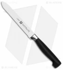 Zwilling J.A. Henckels Zwilling Four Star 5" Serrated Utility Kitchen Knife