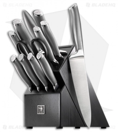 Henkels International Henckels International Modernist 13-Pc Block Set Self Sharpening Kitchen Knives 1 Henkels International Henckels International Modernist 13-Pc Block Set Self Sharpening Kitchen Knives
