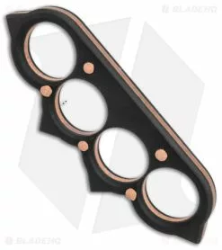 JB Knife And Tool The Rake Knuckle - Copper/Black G-10 -Outlet Kitchen Knives Store JB Knife and Tool The Rake Knuckle Copper BHQ 146292 jr bottom