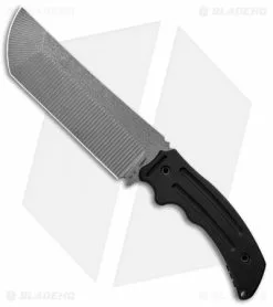 Jake Hoback Knives Jake Hoback Choppa Fixed Blade Knife Black G-10 (6.1" Stonewash)