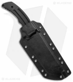Jake Hoback Knives Jake Hoback Choppa Fixed Blade Knife Black G-10 (6.1" Stonewash) -Outlet Kitchen Knives Store Jake Hoback Choppa Fixed Blade Black G 10 SW BHQ 124778 jr sheath