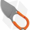 Jake Hoback Knives Jake Hoback Jeremiah Johnson Fixed Blade Knife Orange Cord Wrap (2" Stonewash)