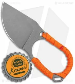 Jake Hoback Knives Jake Hoback Jeremiah Johnson Fixed Blade Knife Orange Cord Wrap (2" Stonewash) -Outlet Kitchen Knives Store Jake Hoback Jeremiah Johnson Fixed Blade Orange Cord Wrap SW BHQ 135190 jr bottlecap