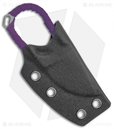 Jake Hoback Knives Jake Hoback Jeremiah Johnson Fixed Blade Knife Purple Cord Wrap (2" Stonewash) 3 Jake Hoback Knives Jake Hoback Jeremiah Johnson Fixed Blade Knife Purple Cord Wrap (2" Stonewash) - Image 3