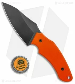 Jake Hoback Knives Jake Hoback Shepherd Fixed Blade Knife Orange G-10 (3.25" SW) -Outlet Kitchen Knives Store Jake Hoback Shepherd Fixed Blade Orange G 10 DLC BHQ 135198 jr bottlecap